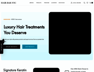 hairbarnyc.com screenshot