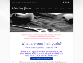 hairbybrian.us screenshot