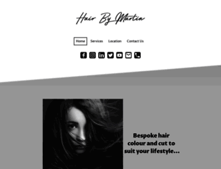 hairbymartin.co.uk screenshot