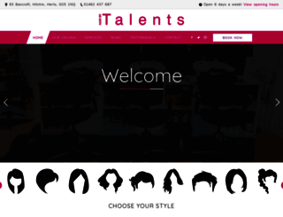 hairbytalents.co.uk screenshot