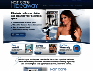 haircarehideaway.com screenshot
