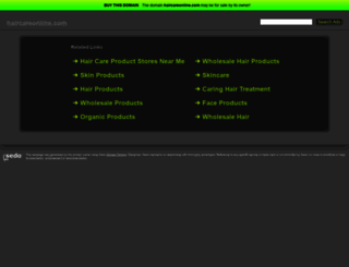 haircareonline.com screenshot