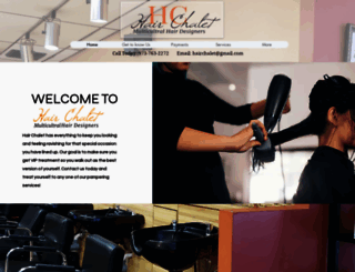 hairchalet.com screenshot