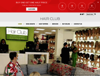 hairclub.ie screenshot