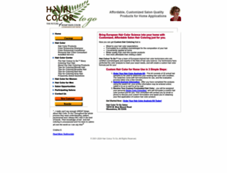 haircolortogo.com screenshot