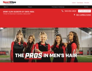 haircutmencostamesaca.com screenshot