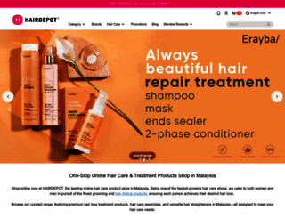 hairdepot.my screenshot