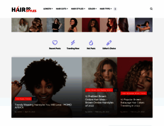 hairdohairstyles.net screenshot