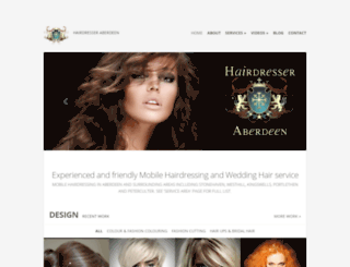 hairdresseraberdeen.com screenshot