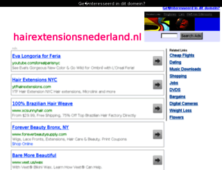 hairextensionsnederland.nl screenshot
