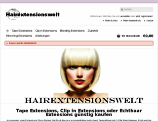 hairextensionswelt.de screenshot
