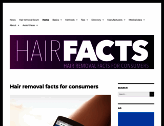 hairfacts.com screenshot