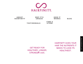 hairfinity.com.ng screenshot