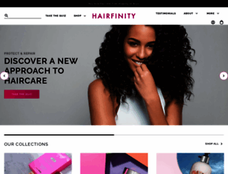 hairfinity.com screenshot
