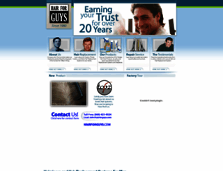 hairforguys.com screenshot