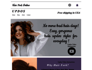 hairforkonline.com screenshot