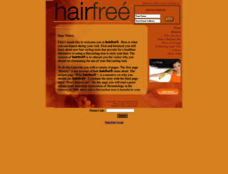 hairfree.bz screenshot