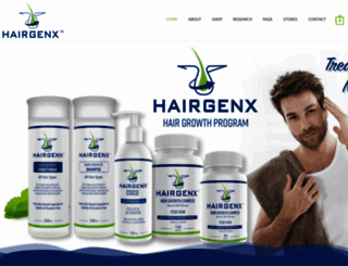 hairgenx.com screenshot