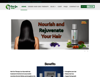 hairgrotherapy.com screenshot