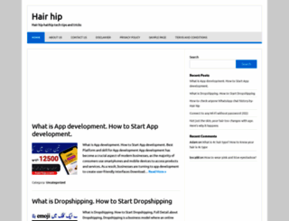 hairhip.com screenshot