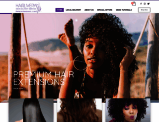 hairlivery.com screenshot