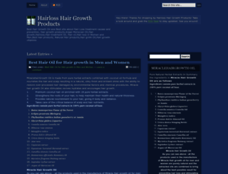 hairlosshairgrowthproducts.wordpress.com screenshot