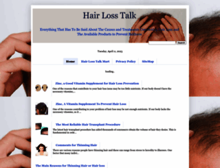 hairlosstalk.blogspot.com screenshot