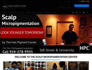 hairpigmentcenter.com screenshot