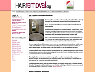 hairremoval.org screenshot