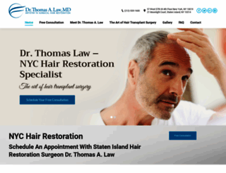 hairrestorationnyc.com screenshot