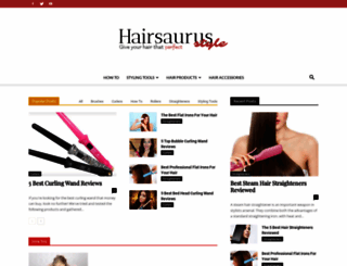 hairsaurus.com screenshot