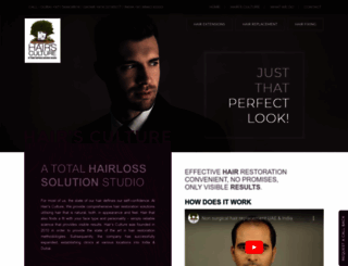 hairsculture.com screenshot