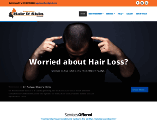 hairskinexperts.com screenshot