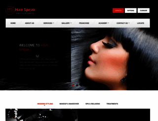 hairspeakindia.com screenshot