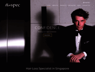 hairspec.com screenshot