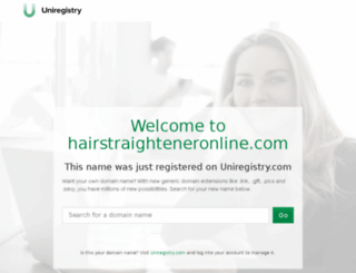 hairstraighteneronline.com screenshot