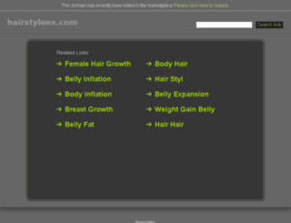 hairstyleex.com screenshot