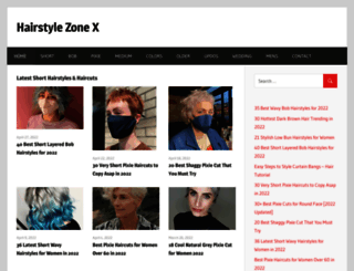 hairstylezonex.com screenshot