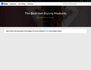 hairstylingtools.knoji.com screenshot