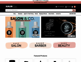 hairsuppliesonline.com.au screenshot