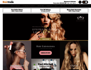 hairtrade.com screenshot