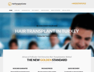 hairtransplant.center screenshot