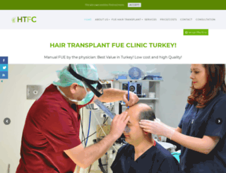 hairtransplantfue-turkey.com screenshot