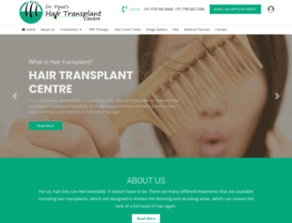 hairtransplantinhimachal.com screenshot