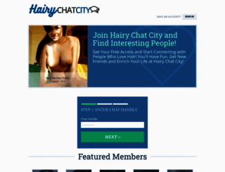 hairychatcity.com screenshot