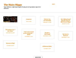 hairyhippy.wordpress.com screenshot