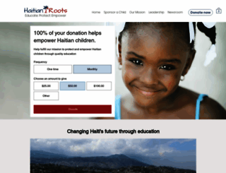 haitianroots.com screenshot