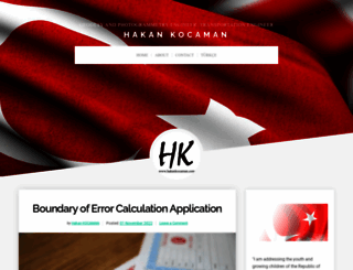 hakankocaman.com screenshot