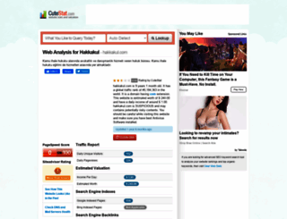 hakkakul.com.cutestat.com screenshot
