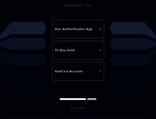 hakpak64.com screenshot
